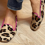 Gisele - Chique mocassins met luipaardprint - Luipaard (bijna uitverkocht)