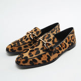 Adrianna - Gedurfde mocassins met luipaardprint - Luipaard (bijna uitverkocht)