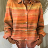 Laluna® | Geruite Damesblouse met Lange Mouwen