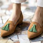 Freya - Mocassins met pompon - afbeelding 2
