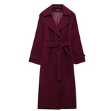 Laluna® | Classy Burgundy Jas