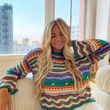 LALUNA® | COLOR POP SWEATER