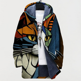 Sophie - Jack met abstract kattenmotief - Meerkleurig