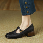 Emilia - Schoenen met T-band in vintagestijl - afbeelding 5