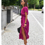 Zoë | Elegante zomerjurk met V-hals