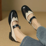 Paula - Stijlvolle Mary-Jane-schoenen - Zwart