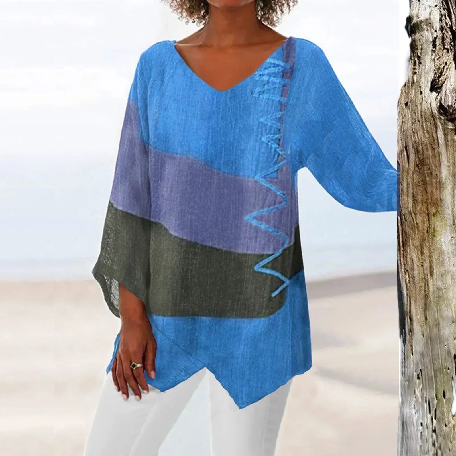 Elegante zomerblouse voor dames