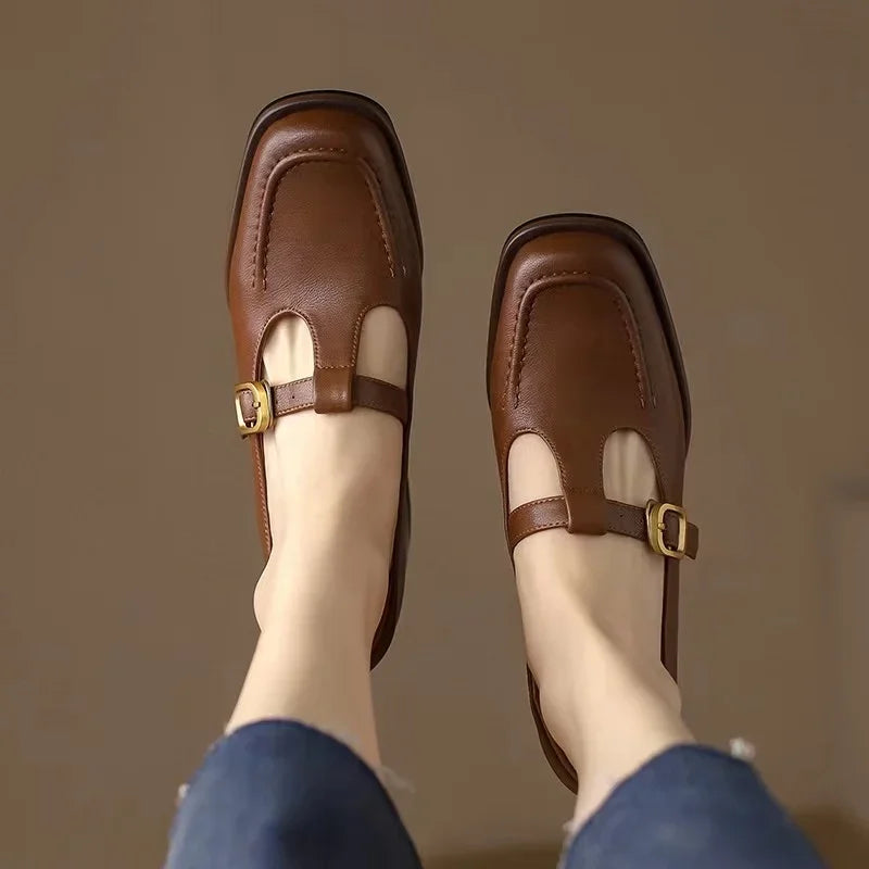 Emilia - Schoenen met T-band in vintagestijl - afbeelding 8