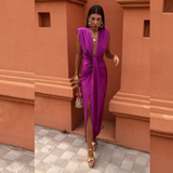 Willemijn | Elegante zomerjurk met bloemenprint