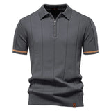 Laluna® | Zomerse Polo met Rits