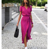 Zoë | Elegante zomerjurk met V-hals