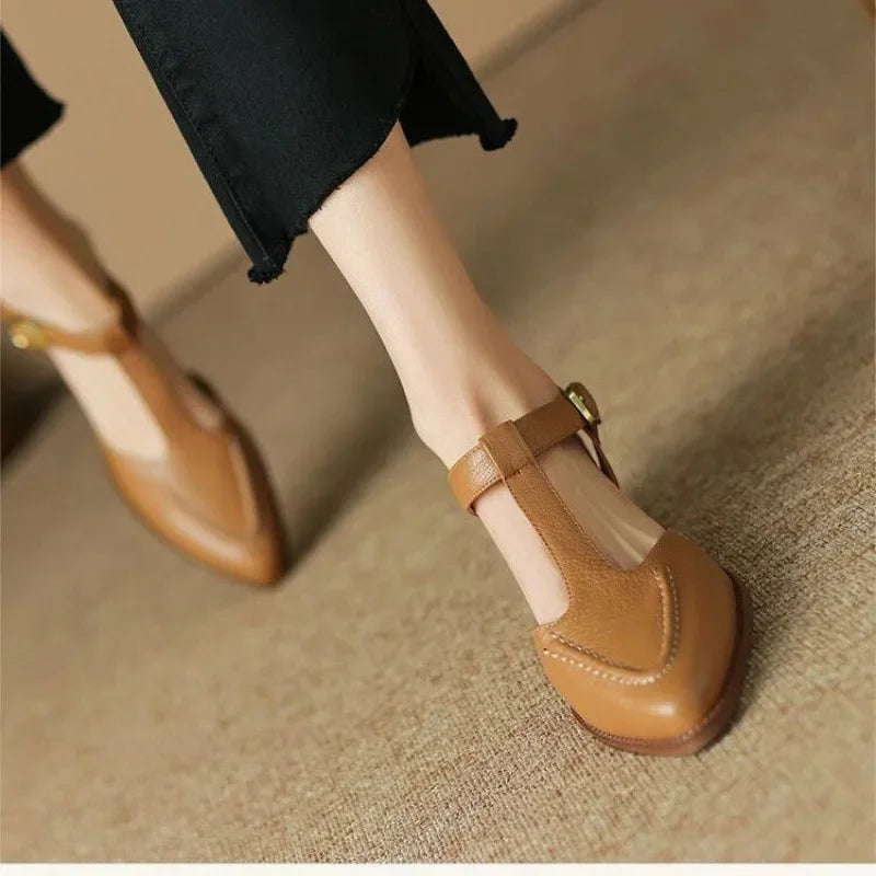 Hannah - Schoenen met gesp - Bruin