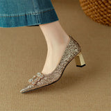 Theresa - Glitterpumps - afbeelding 3