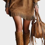 Nelly - Vintage mini-jurk met mouwen - afbeelding 3