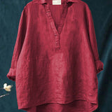 Andrea stijlvolle zomerblouse