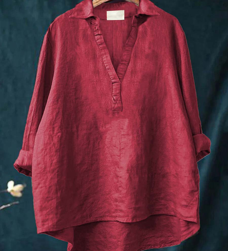 Andrea stijlvolle zomerblouse