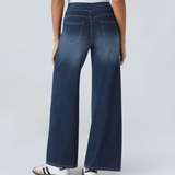 Comfortabele jeans met hoge taille