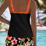 Bregje | Tweedelig Elegant Tankini-Set