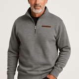 Casual fleece trui voor heren