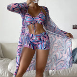 Janneke | 3-delig Bikini Set met Print