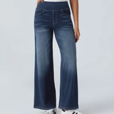 Comfortabele jeans met hoge taille