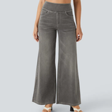 Comfortabele jeans met hoge taille