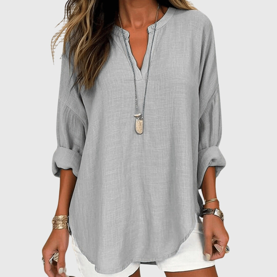 Lenara Elegante en Luchtige Strandblouse