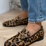 Adrianna - Gedurfde mocassins met luipaardprint - afbeelding 4