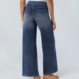 Comfortabele jeans met hoge taille