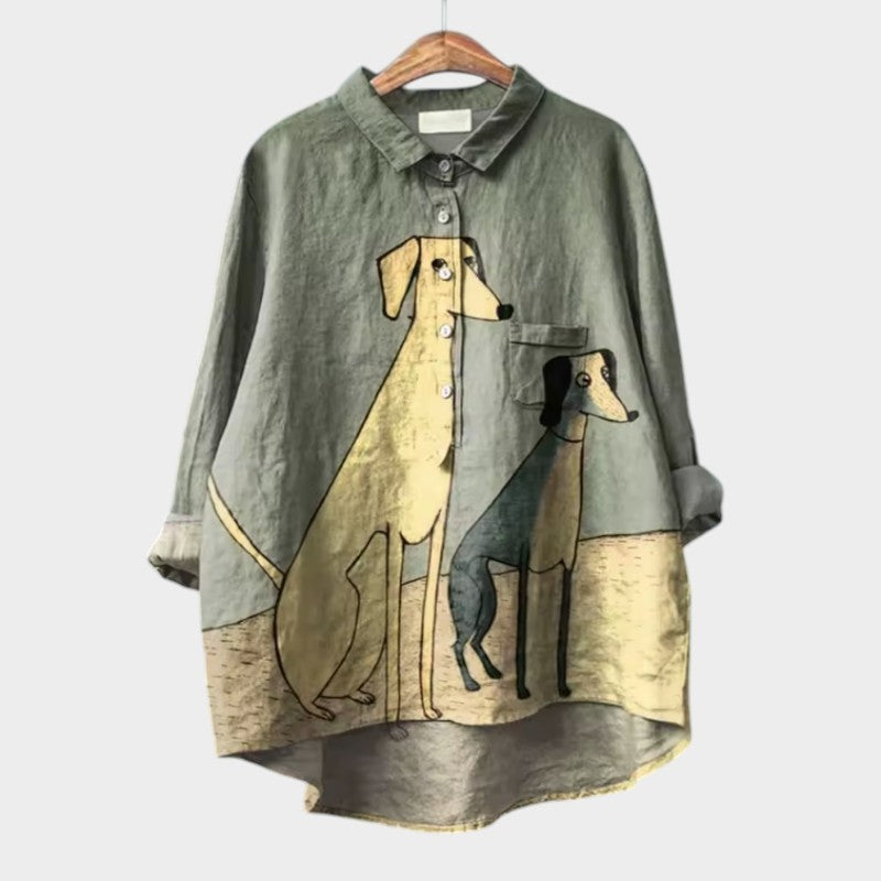 Amélie elegante zomerblouse