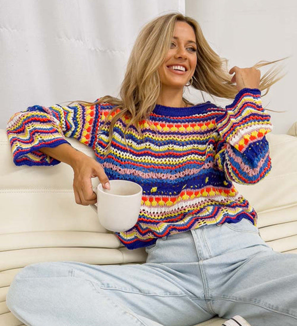 LALUNA® | COLOR POP SWEATER