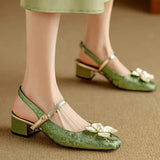 Janine - Pumps met hielbandje