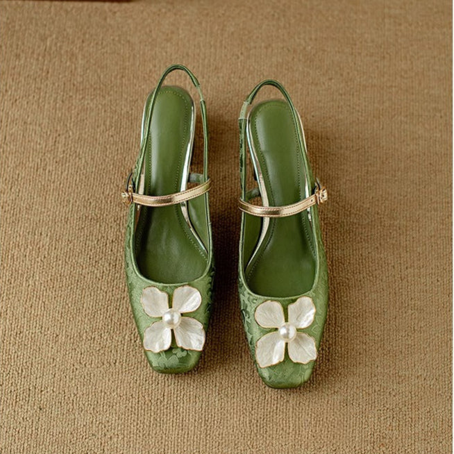 Janine - Pumps met hielbandje