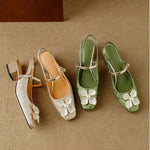 Janine - Pumps met hielbandje