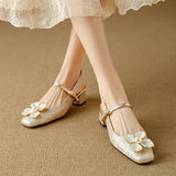 Janine - Pumps met hielbandje