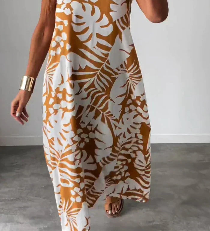 Lynn | Comfortabele bloemenjurk