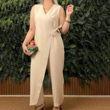 Elegant mouwloos pak