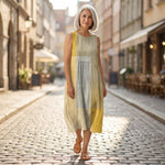 Aline - Mouwloze midi-jurk - afbeelding 5