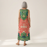 Amara - Mouwloze midi-jurk - afbeelding 4