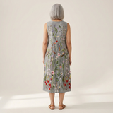 Aria - Mouwloze midi-jurk - afbeelding 4