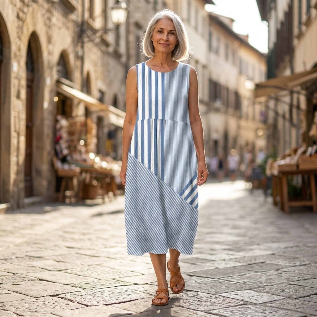 Claire - Mouwloze midi-jurk - afbeelding 5