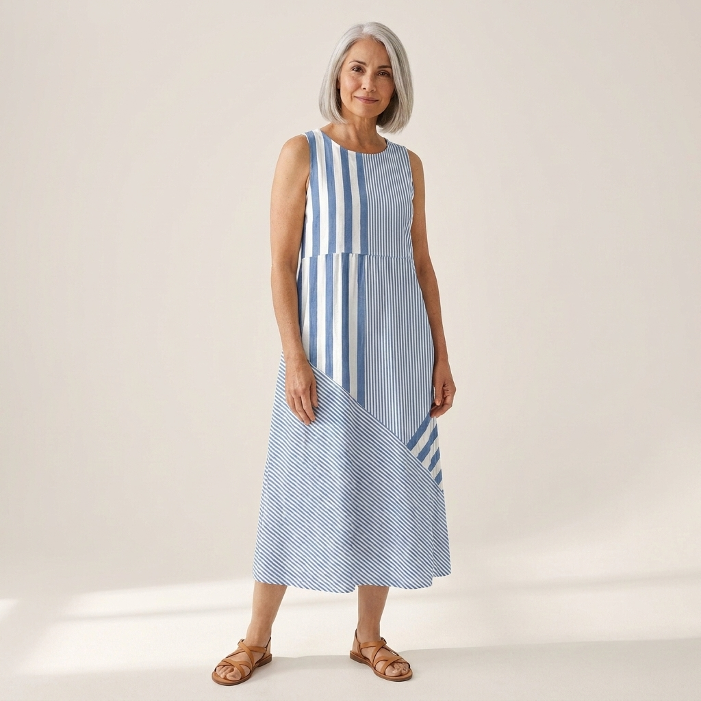 Claire - Mouwloze midi-jurk - afbeelding 2