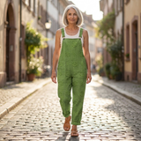 Julia - Kleurrijke bedrukte tuinbroek - afbeelding 5