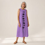 Emma - Mouwloze midi-jurk - afbeelding 2