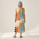 Iris - Mouwloze midi-jurk - afbeelding 4