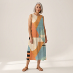 Iris - Mouwloze midi-jurk - afbeelding 2