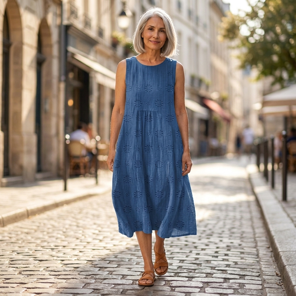 Iva - Mouwloze midi-jurk - afbeelding 5