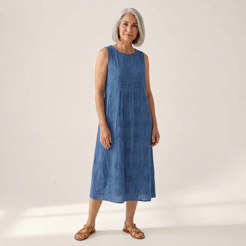 Iva - Mouwloze midi-jurk - afbeelding 2