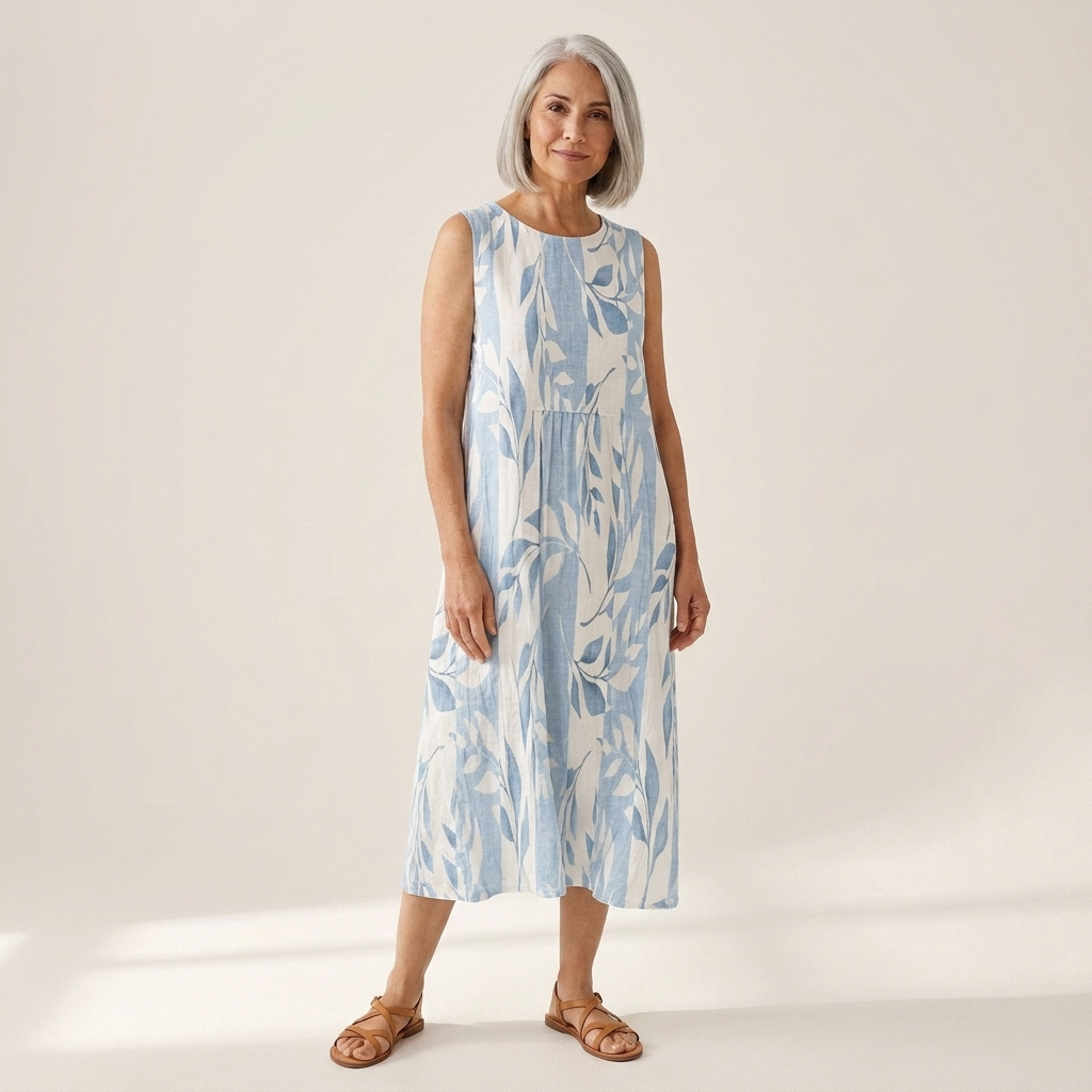 Joy - Mouwloze midi-jurk - afbeelding 2