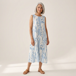 Joy - Mouwloze midi-jurk - afbeelding 2